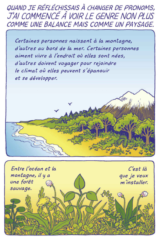 Figure 13 – Maia Kobabe (trad. Anne-Charlotte Husson), Genre Queer, 2022, p. 191